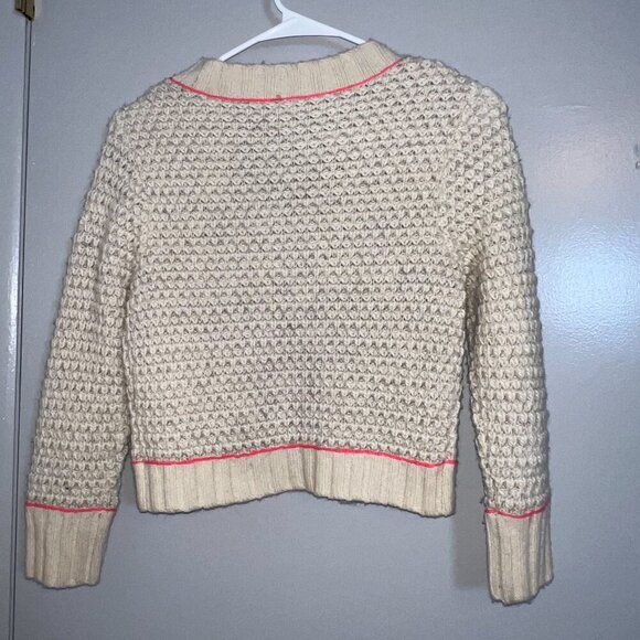 Free People Zip-Up Sweater with Color Block Zipper Pockets Size S - Picture 5 of 5